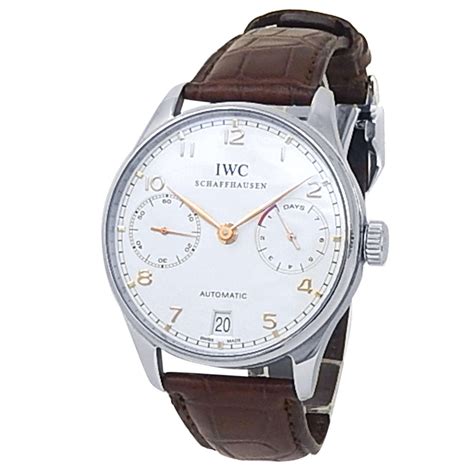 iwc iw500114|IWC Portuguese Automatic Men's Watch 5001.